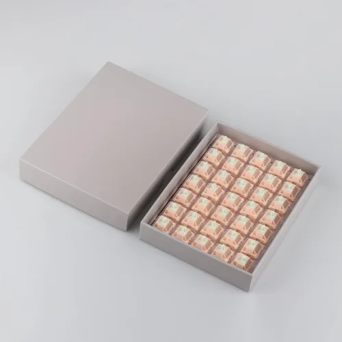 Vista 5 de EPOMAKER CIDOO Mint Mechanical Switch Set, Linear, Pre-lubed, 5 Pin Switch, 35 Pieces for Customizing Keyboards (Mint Linear Switch)
