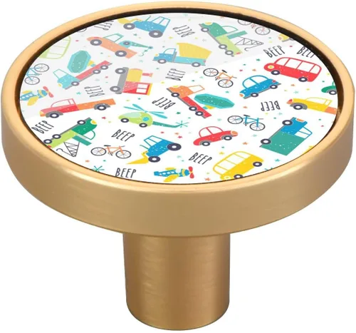 Vista 8 de Paquete de 4 pomos de armario con diseño de gatos lindos y gatitos, tiradores de muebles de cocina, baño, armario, puerta, manijas redondas
