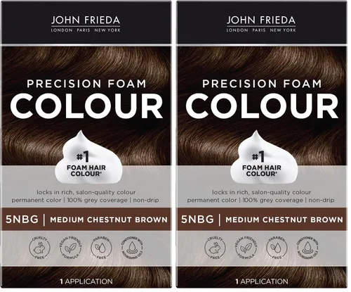 Vista 33 de Espuma de color John Frieda, precisión
