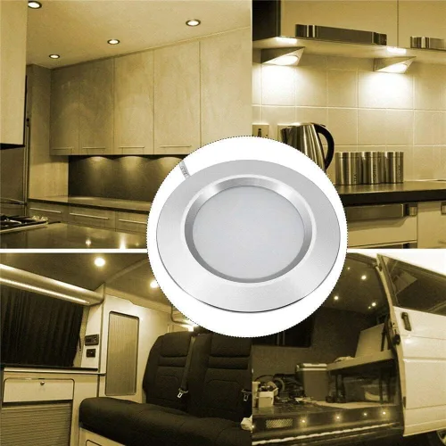 Vista 5 de Luz LED de 12 voltios para caravana Day-2 para lancha, remolque, cámper, luz diurna