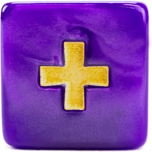 Vista 5 de Deluxe Fudge Dice Mystical Starter Set con bolsa - Juego de 20 dados