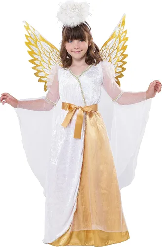 Vista 4 de Disfraz infantil de ángel guardián de California Costumes
