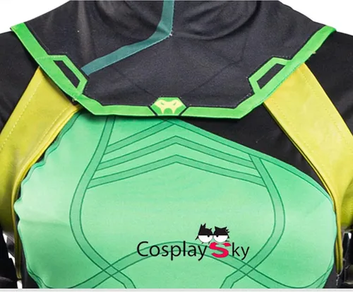 Vista 6 de Banbas VALORANT Viper - Disfraz de cosplay del mismo estilo cultura Festival Disfraces personalizados Anime Rave Halloween Cos