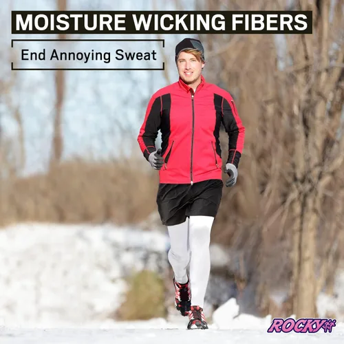 Vista 4 de Rocky Thermal Underwear for Men Waffle Thermals Men's Base Layer Long John Set
