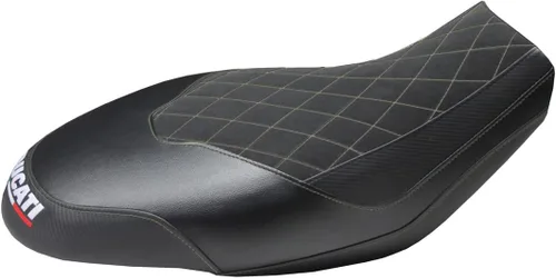 Vista 9 de Funda de asiento compatible con Scrambler 400/800/1100 Ischia Velvet