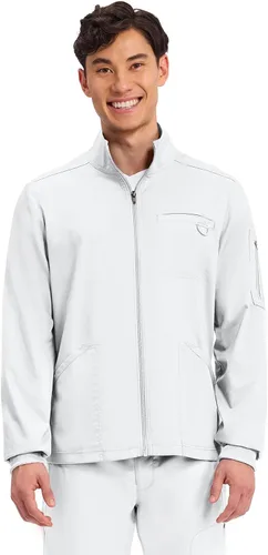 Vista 10 de Cherokee Workwear WW Revolution WW320 - Chaqueta con cremallera frontal para hombre Azul marino