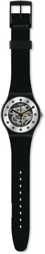 Vista 2 de Swatch Reloj unisex SILVER GLAM (Modelo SO29B109), Negro -, Reloj de cuarzo