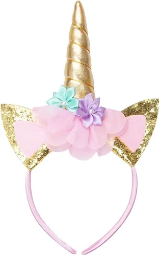 Vista 5 de Disfraz de unicornio de flores para niñas de flores vestido de tul largo concurso de cumpleaños fiesta de princesa