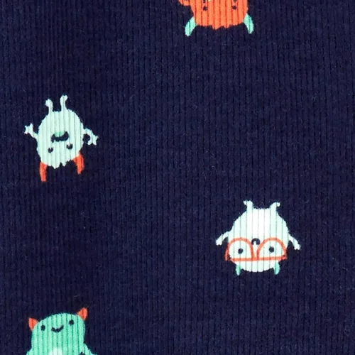 Vista 2 de Carter's pijama de 1 pieza sin pies, de algodón, para niños bebés