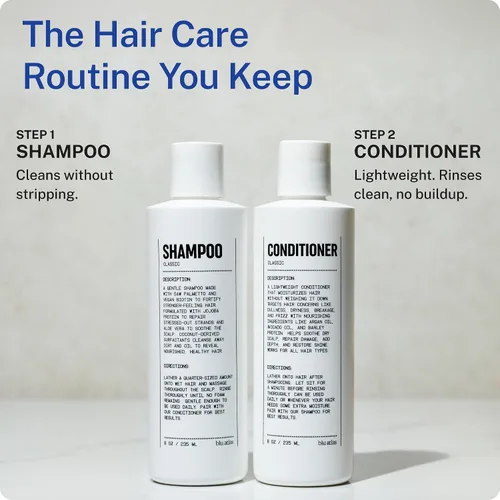 Vista 6 de Blu Atlas - Champú natural para hombres, sin sulfato para todo tipo de cabello, 15 ingredientes, sin relleno, ayuda con la caspa y el cuero