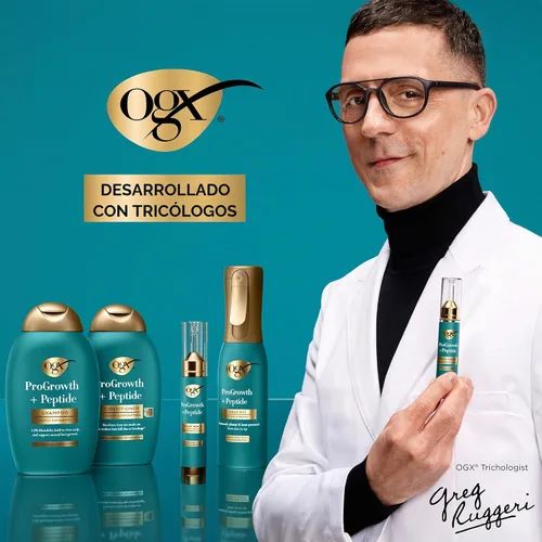 Vista 8 de OGX ProGrowth + Peptide Scalp Serum, 0.33 fl. oz