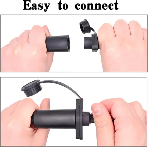 Vista 5 de Mando a distancia de mano del cabrestante con agarre ergonómico y conjunto de enchufe de control para cabrestante ATV UTV