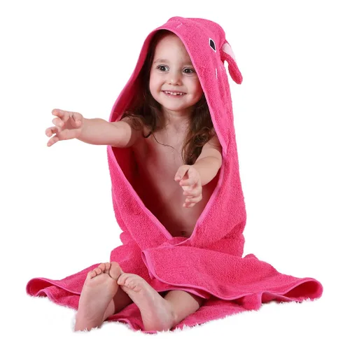 Vista 12 de Michley - Bata de algodón con capucha para niños y niñas de 0 a 6 años, Azul