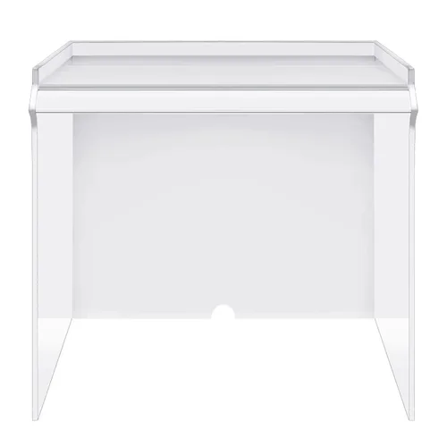 Vista 2 de Cubierta antipolvo de acrílico para equipos de laboratorio o uso de oficina, 22 x 22 x 22 pulgadas, extra grande