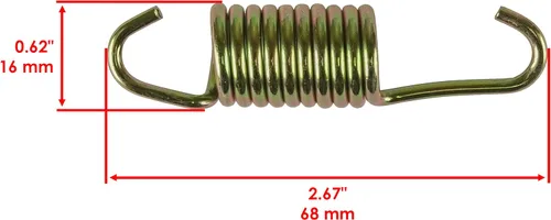 Vista 6 de Caltric Junta de silenciador y kits compatibles con Polaris Scrambler 400 4X4 1997 1998 1999 2000 2002