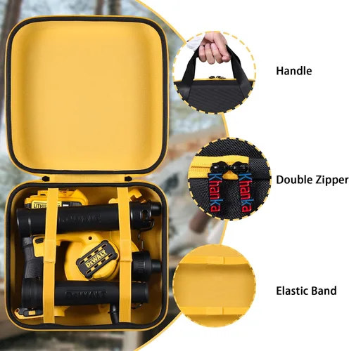 Vista 3 de khanka Funda rígida para soplador DEWALT 20V MAX (DEWALT DCE100B / DCE100M1), solo funda