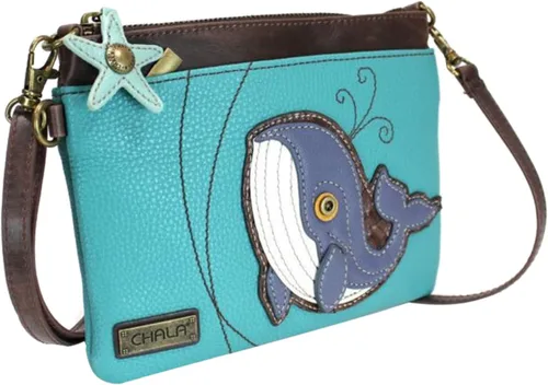 Vista 26 de CHALA Mini bandolera/bolso con correa convertible elegante, compacto, versátil