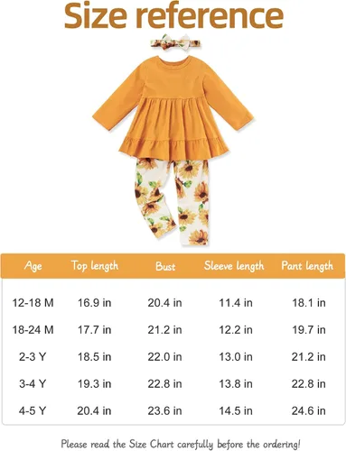 Vista 7 de FoWear Ropa para niña pequeña, parte superior roja sólida y pantalones con estampado de leopardo, ropa de bebé, ropa de invierno, 3 piezas para niñas