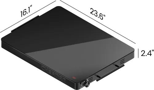 Vista 7 de Chefman Bandeja de calentamiento eléctrica con control de temperatura ajustable, perfecta para bufés, restaurantes, fiestas, eventos y cenas