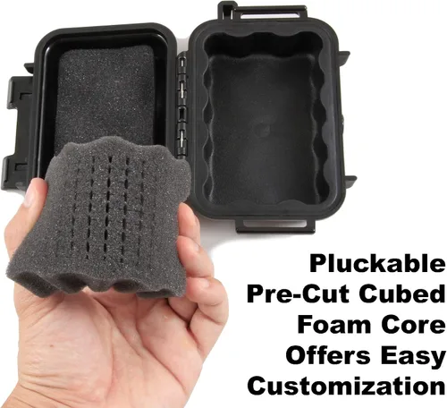 Vista 6 de CASEMATIX estuche de viaje impermeable compatible con dispositivos BlueDriver OBDII, incluye solo el estuche