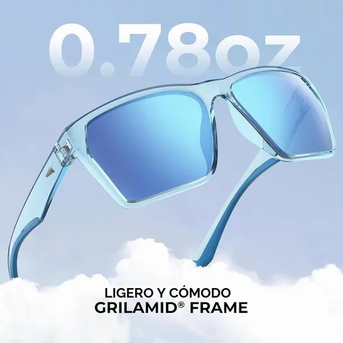 Vista 8 de KastKing Beartrap - Gafas de sol deportivas polarizadas para hombres y mujeres, protección UV