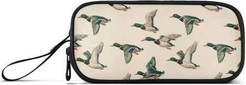 Vista 14 de Fisyme Cowboy Western Desert - Estuche para lápices de gran capacidad, estuche para maquillaje, organizador de papelería, para escuela, oficina