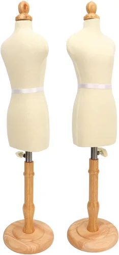 Vista 4 de Maniquí de forma de vestido, maniquí de vestido con soporte de costura flexible, forma de vestido femenino de sastre profesional, maniquí femenino