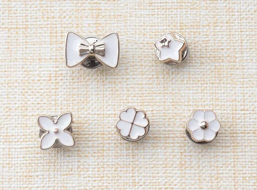 Vista 2 de SOWAKA - Broche de camisa para mujer, 20 unidades, esmalte de perlas