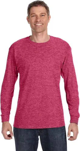 Vista 8 de Jerzees Dri-Power Camiseta de manga larga, paquete múltiple, para hombre
