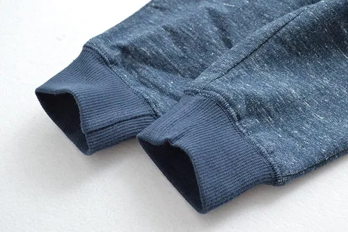 Vista 6 de Pantalón Huaer& de algodón, con estampado de dinosaurio y mono, con cordón, para ejercicio, para niño