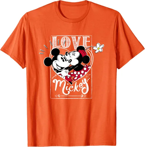 Vista 86 de Disney Mickey & Minnie Mouse Love Mickey - Camiseta para el día de San Valentín
