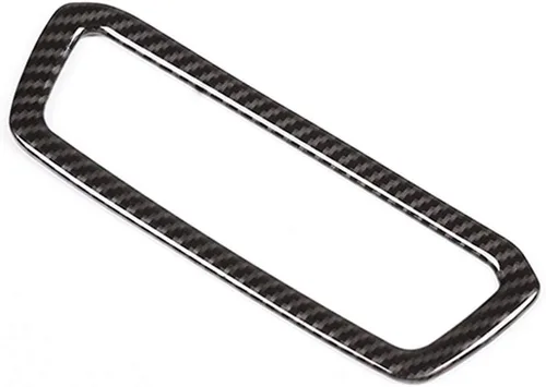 Vista 3 de YIWANG Fibra de carbono estilo coche interruptor decoración marco ajuste para BMW X5 G05 X7 G07 2019 auto accesorio