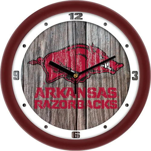 Vista 54 de SunTime Alabama Crimson Tide - Reloj de pared desgastado