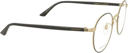 Vista 5 de Gucci GG0297OK - Gafas redondas de metal (2.047 in), Negro