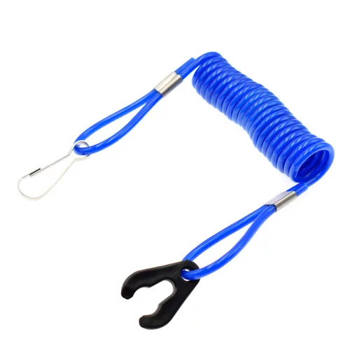 Vista 9 de 2 unids fuera de borda de encendido del motor de emergencia PWC Jet Ski WaveRunner Key Lanyard Stop Kill Switch Seguridad para Yamaha