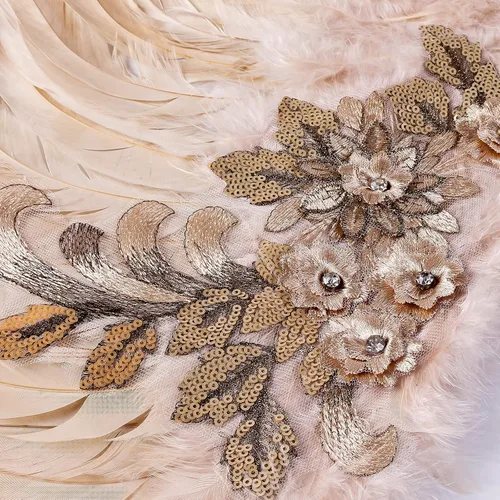 Vista 6 de Halloween Feather Angel Wings with Elastic StrapsHalloween Cosplay Party Fairy Angel Costume Wings for Adults and Kids