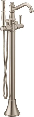 Vista 6 de Moen 9025ORB Belfield - Llenador de bañera independiente con una manija y ducha de mano, bronce aceitado Oil Rubbed Bronze