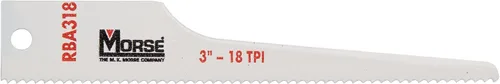 Vista 18 de MK Morse RBA324T05 24TPI Sierra de aire de vaivén