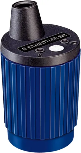 Vista 2 de Staedtler Mars Puntador de lápices - Sacapuntas mecánico de precisión con parada automática para lápices de 0.079 pulgadas - Acción giratoria