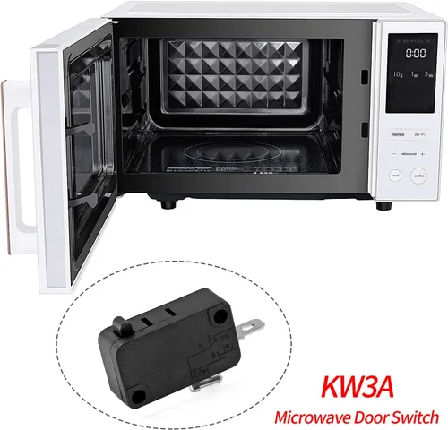 Vista 5 de 6 piezas de repuesto para interruptor de puerta de horno microondas W10269458 W10727360 W10269460 SZM-V16-FC-61 SZM-V16-FC-62 SZM-V16-FC-63