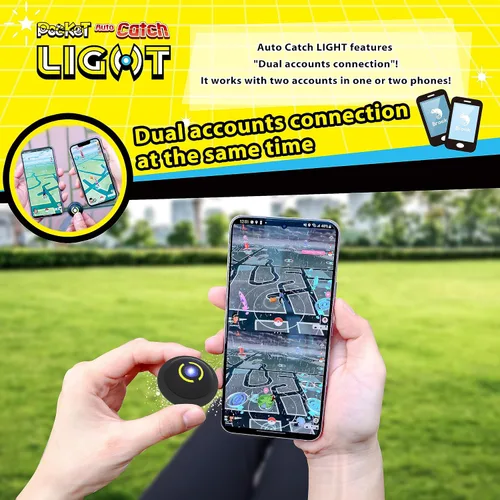 Vista 8 de Brook Pocket Auto Catch Light - Dual Accounts Portable Version of Auto Catcher, The Smallest Auto Catch Accessory as AirTag, 2P Auto Catching Pocket
