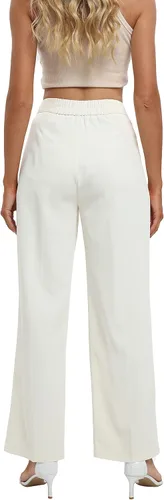 Vista 6 de DECIVI Pantalones de paracaídas para mujer Y2K Pantalones elásticos de cintura baja con cordón de ajuste holgado