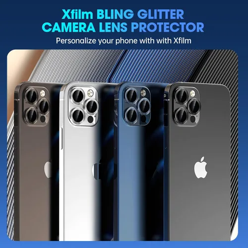 Vista 5 de Protector de lente de cámara para iPhone 15 Pro/iPhone 15 Pro Max, anillo de metal individual, dureza 9H, protector a prueba de arañazos, accesorios