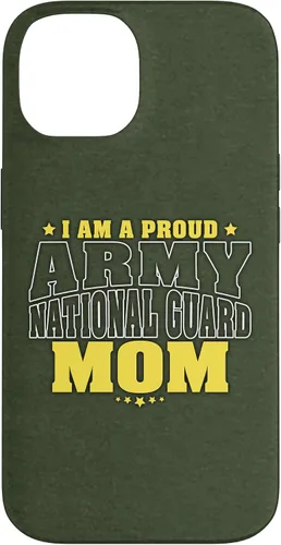 Vista 4 de iPhone 11 I Am A Orgulloso Ejército Nacional Mamá - Estuche Militar Madre