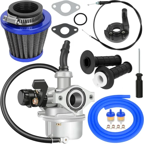 Vista 13 de YOXUFA PZ19 Carburador 19mm Carburador para 110 cc 125 cc 50 cc 70 cc Pit Dirt Bike ATV Apollo TaoTao Baja Coolster SSR Xmotos X-Pro Thumpstar