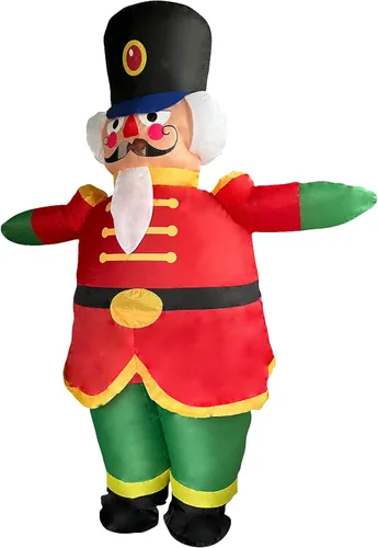 Vista 9 de Disfraz inflable de Navidad Decoración inflable de Navidad para adultosfiesta de Navidaddesfile