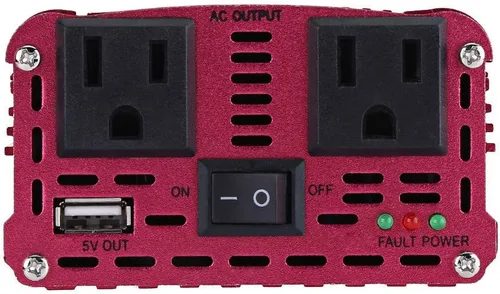 Vista 7 de Kit de inversor de corriente para automóvil, 2000 W CC 12 V a CA 110 V, convertidor de corriente para automóvil, adaptador de cargador USB