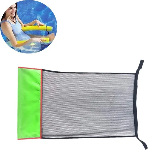 Vista 2 de Flotadores para adultos Sit N Float Chair 1pc silla cama red accesorios fideos DIY flotante asiento de natación red piscina