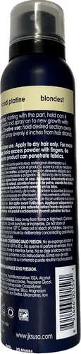 Vista 3 de JKS® Spray de retoque BLONDEST, spray temporal para el color del cabello, especialmente para los que blanquean sus raíces