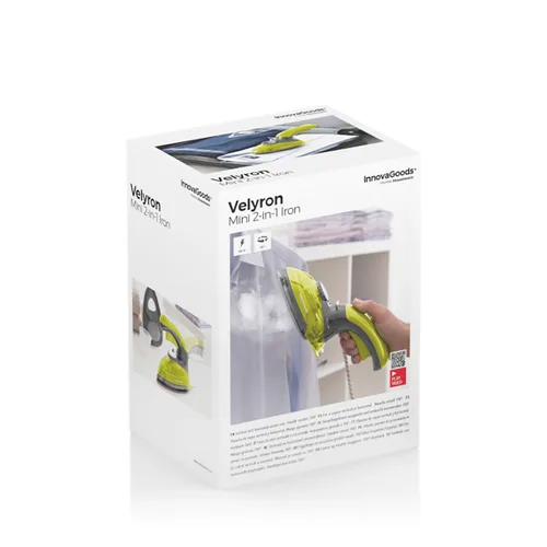 Vista 15 de Mini Plancha de Vapor Vertical y Horizontal 2 en 1 Velyron InnovaGoods 800 W